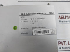 Abb Sr511 Regulator Advant Ocs Controller 18-30V 35A