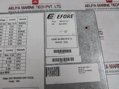 Abb Sr 92C210 Efore Power Supply Module 1000671937 Rev 05 3Hne 04092-1 Dsqc336