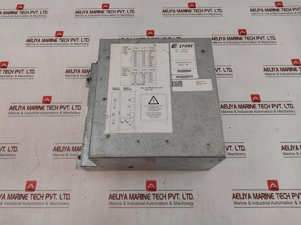 Abb Sr 92C210 Power Supply Dsqc 336, 3Hne 04092-1 Rev.Nr: 02 94V-0