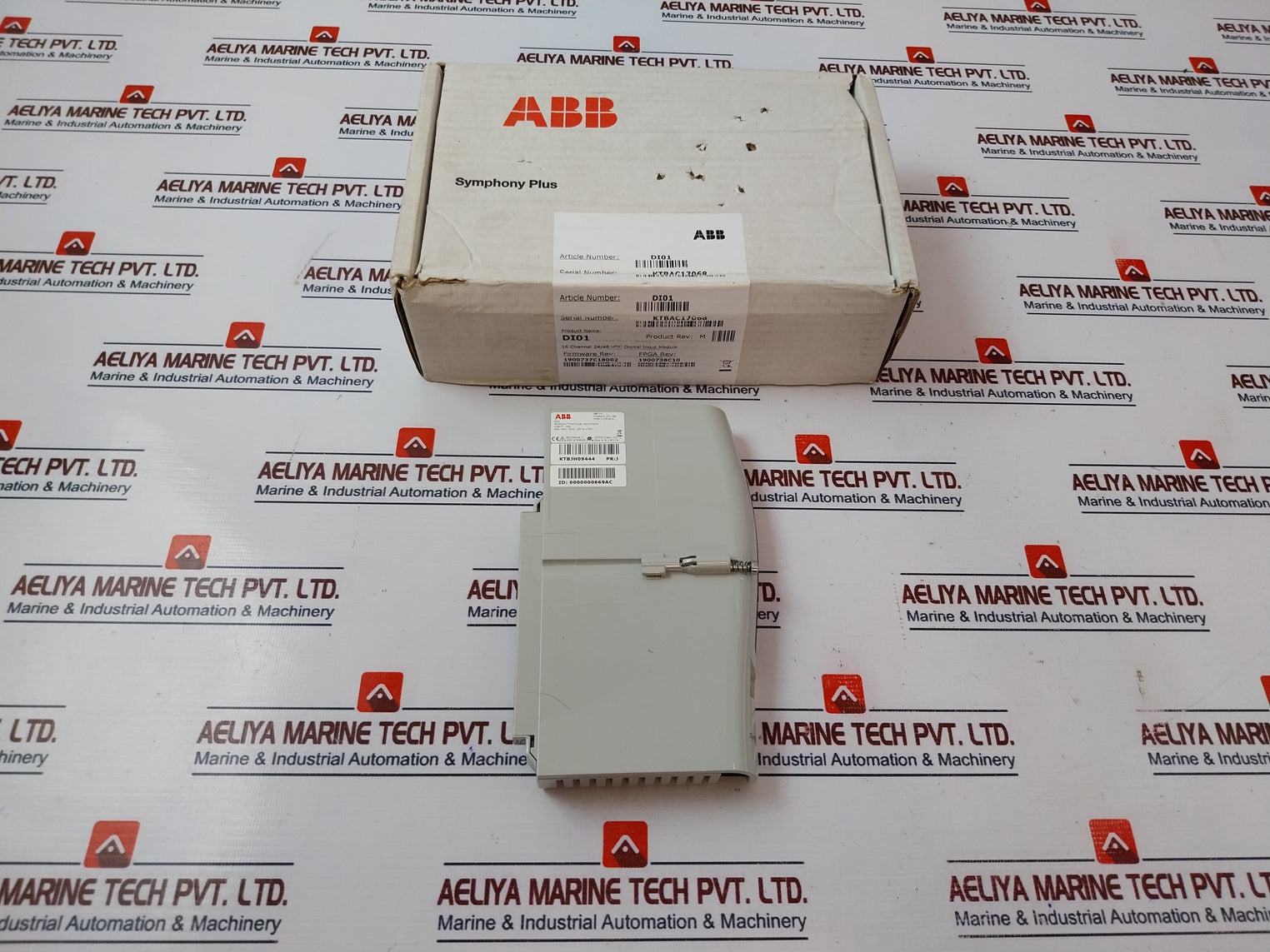 Abb Symphony Plus Di01 Digital Input Module +24V---, 15A