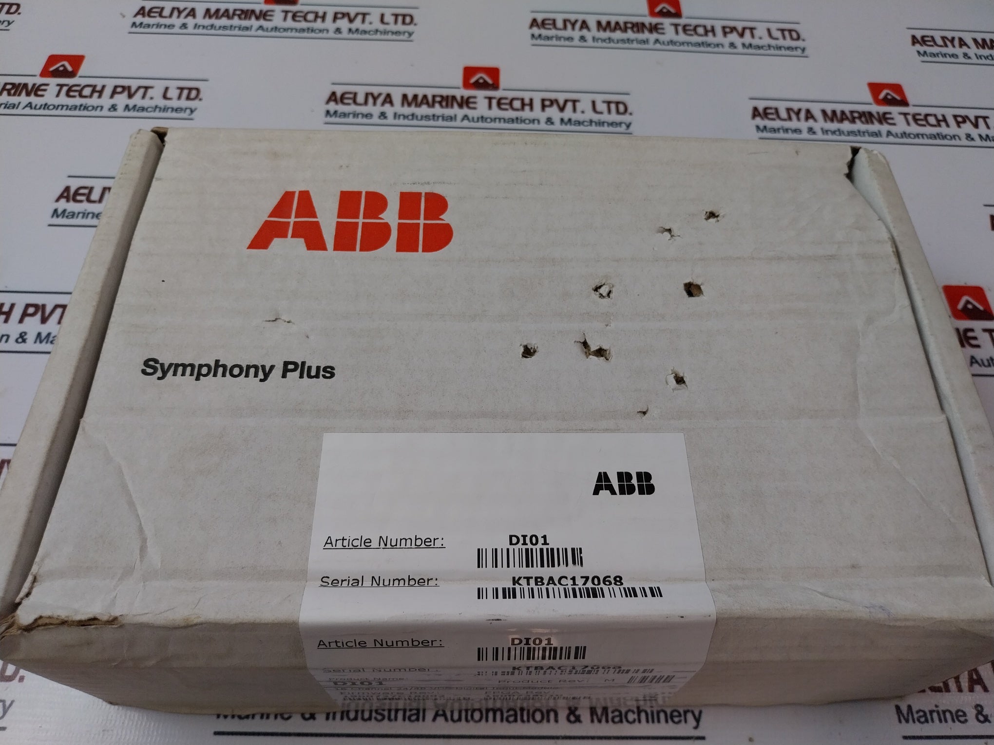 Abb Symphony Plus Di01 Digital Input Module +24V---, 15A
