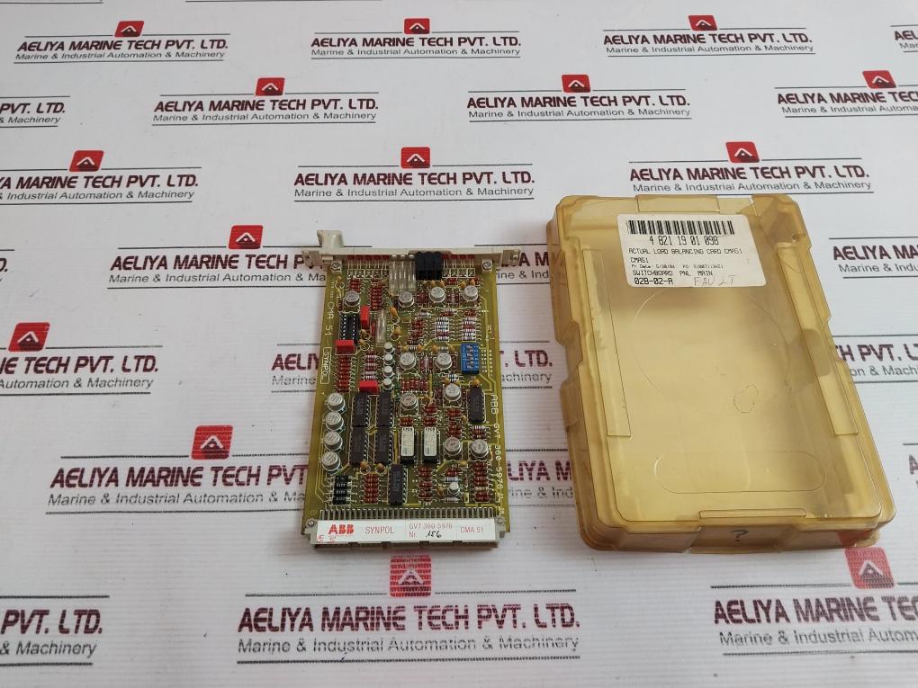Abb Synpol Cma 51 Gvt 360 5976 Pcb Card Cma 51-2