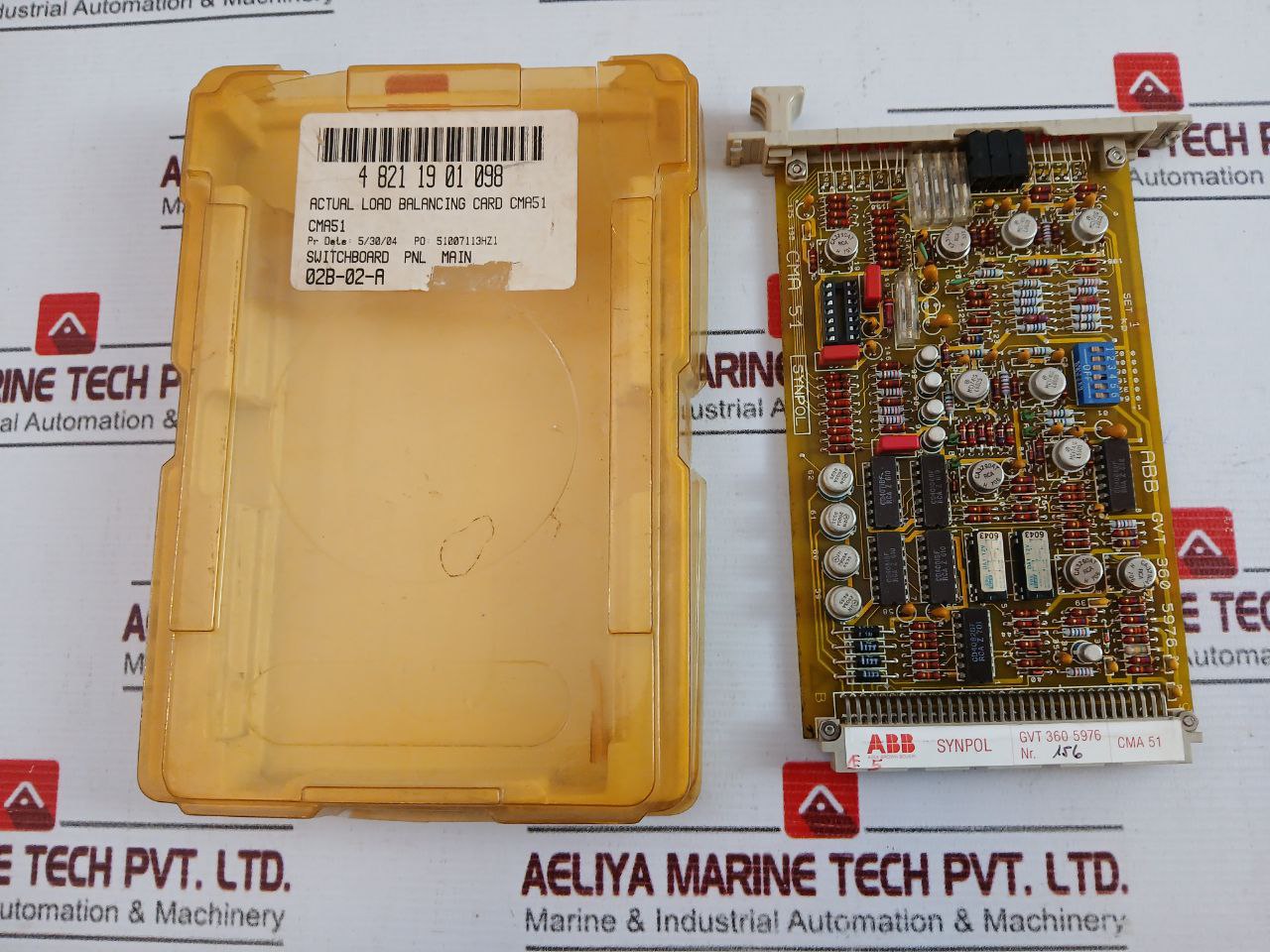 Abb Synpol Cma 51 Gvt 360 5976 Pcb Card Cma 51-2