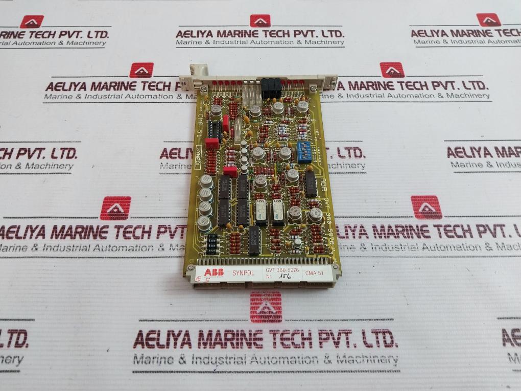 Abb Synpol Cma 51 Gvt 360 5976 Pcb Card Cma 51-2