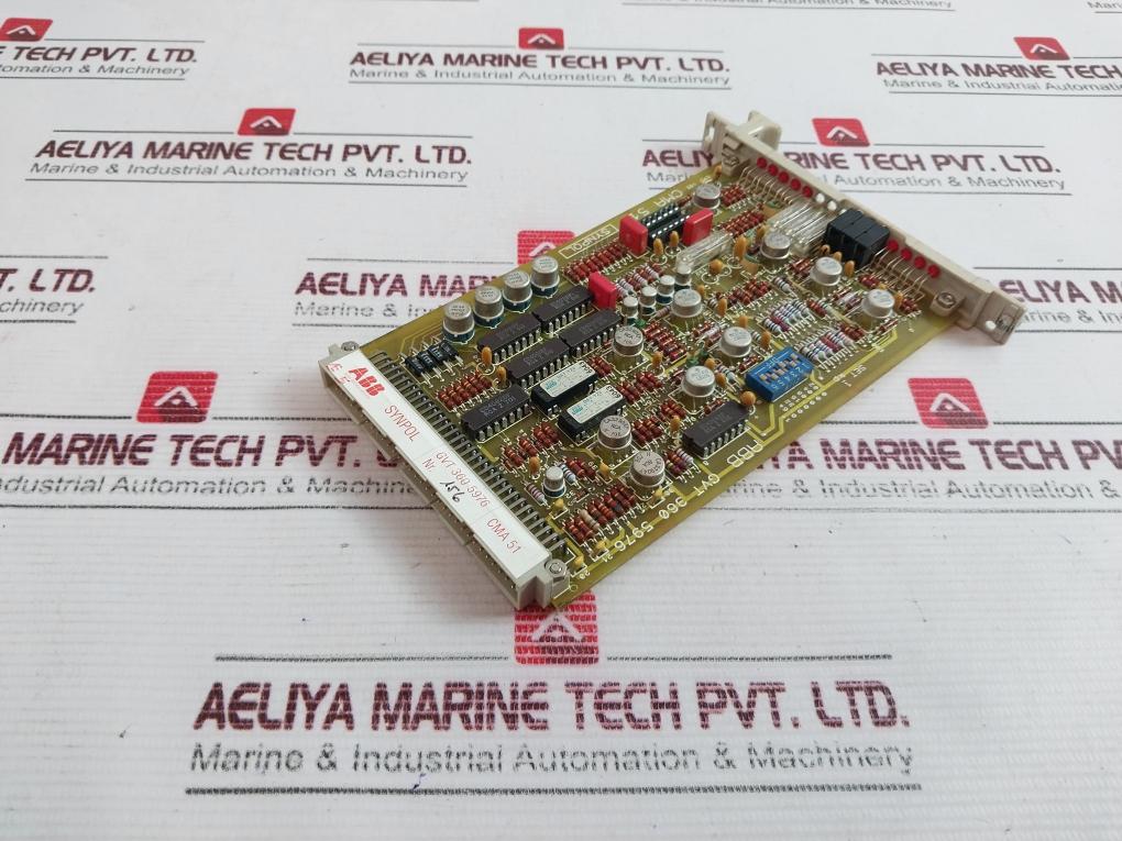 Abb Synpol Cma 51 Gvt 360 5976 Pcb Card Cma 51-2