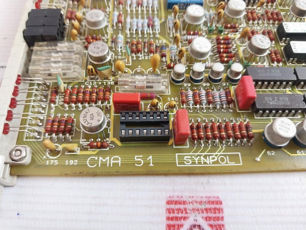 Abb Synpol Cma 51 Gvt 360 5976 Pcb Card Cma 51-2