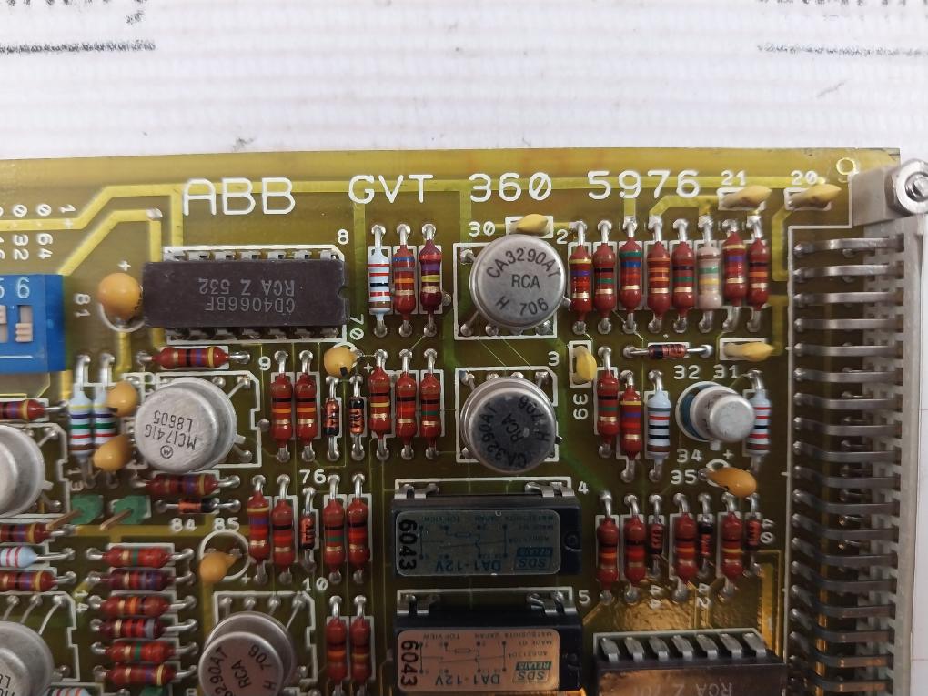 Abb Synpol Cma 51 Gvt 360 5976 Pcb Card Cma 51-2