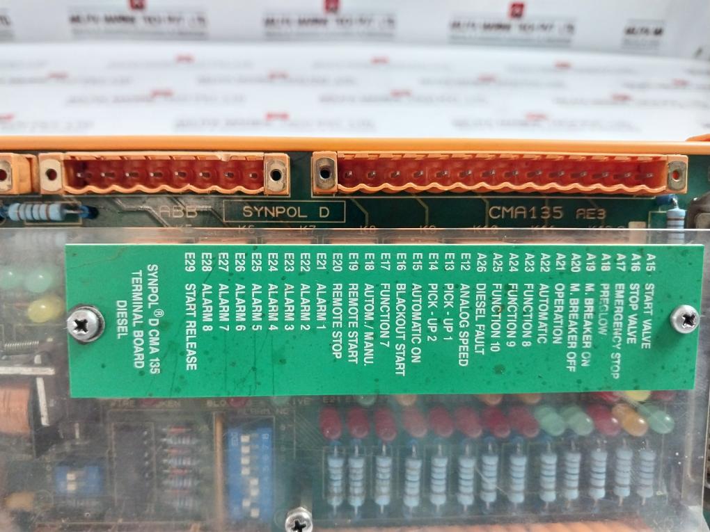 Abb Synpol D 3dde 300 415 Cma135 Diesel Start Stop Automatic Module Ae3