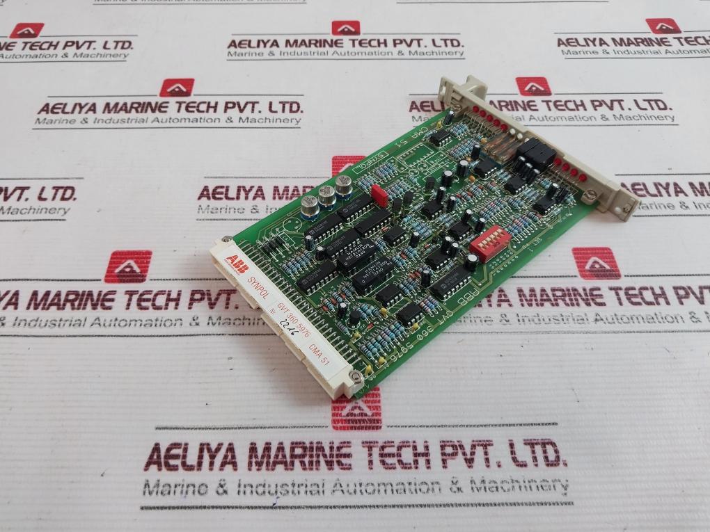 Abb Synpol Gvt 360 5976 Pcb Card Cma 51-2