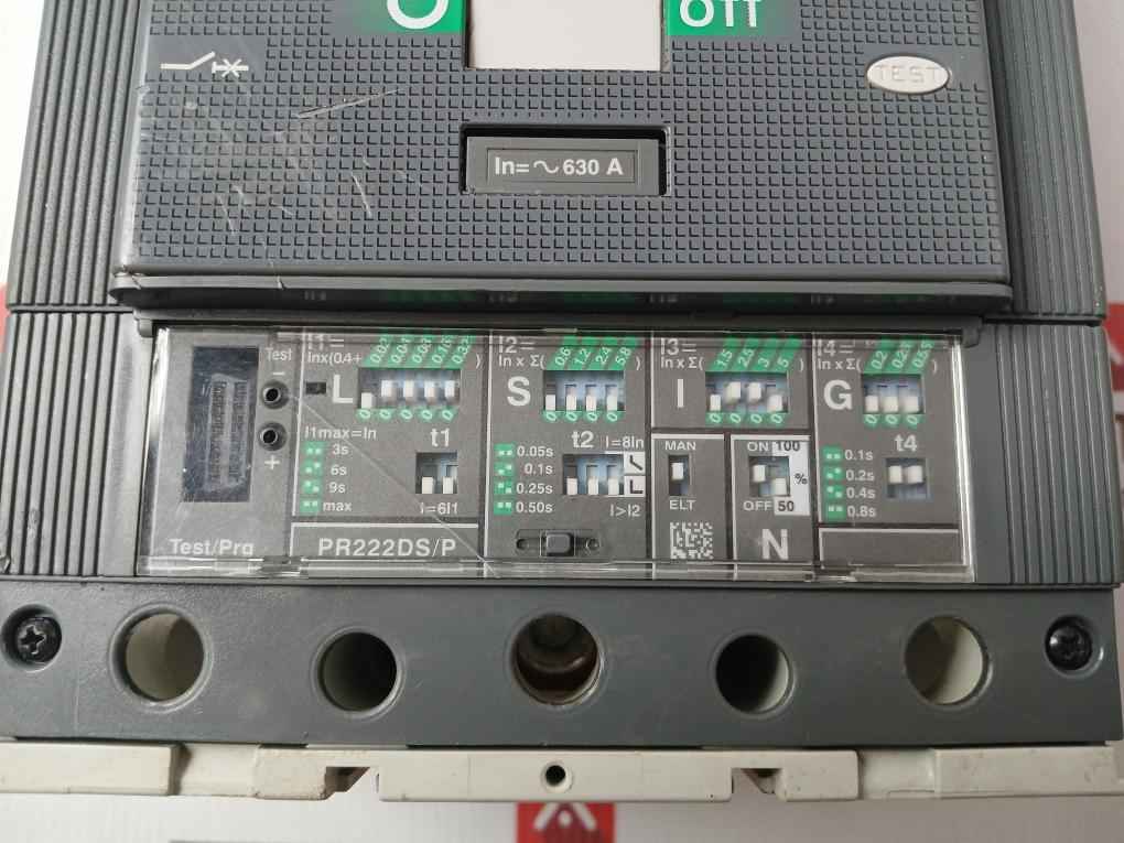 Abb T5S 630 Sace Tmax Circuit Breaker 50-60Hz 3P Ra1609809 B2141-13