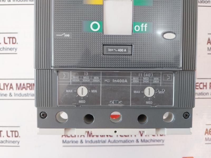 Abb T5L400 400A Moulded Case Circuit Breaker-tmax Set