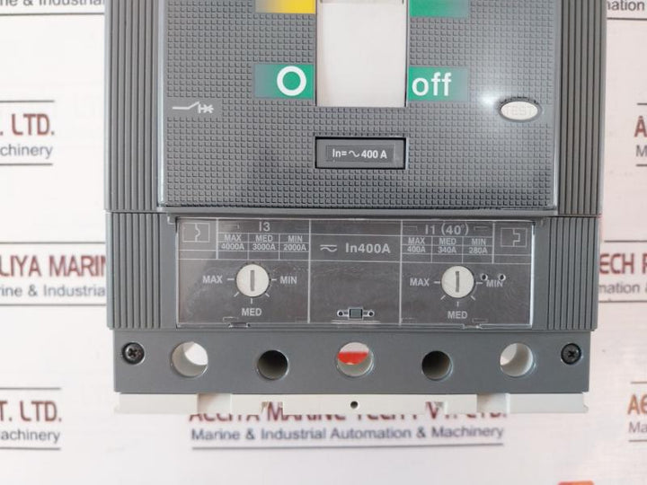 Abb T5L400 400A Moulded Case Circuit Breaker-tmax Set