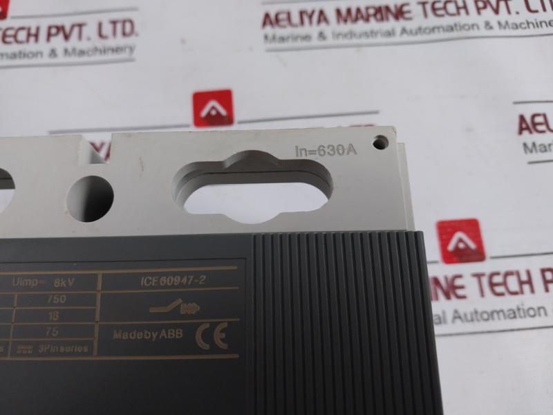 Abb T6N 630 Tma 630-6300 3P F F Moulded Case Circuit Breaker Sace Tmax 630A
