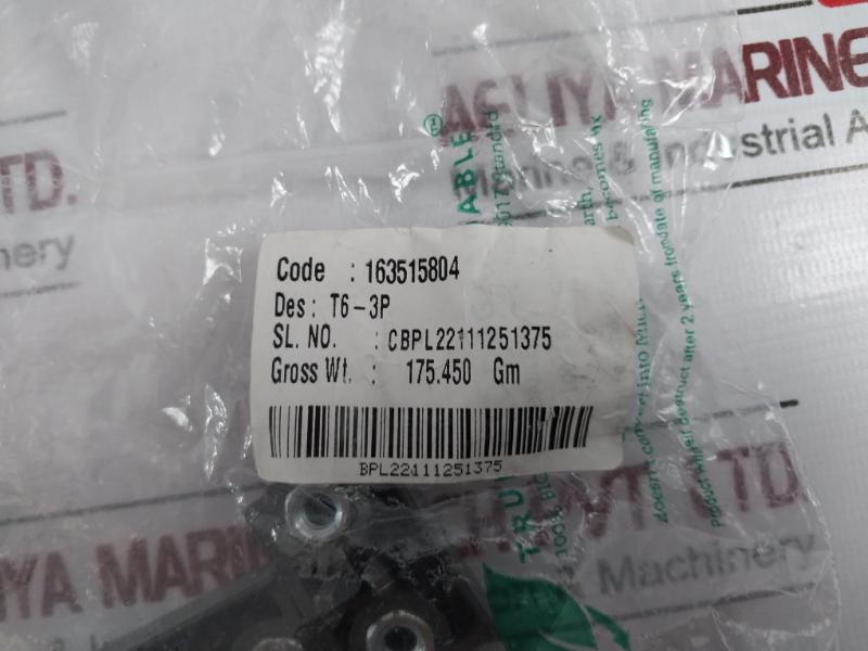Abb T6N 630 Tma 630-6300 3P F F Moulded Case Circuit Breaker Sace Tmax 630A