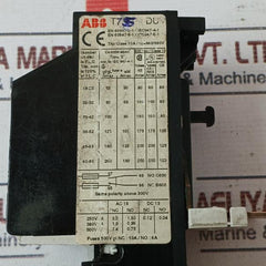Abb T75 Du Type 2 Thermal Overload Relay 660/690V 10A