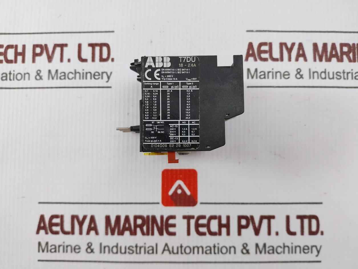 Abb T7Du Thermal Overload Relay 10A, 690V