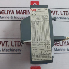 Abb Ta25 Du 25 Thermal Overload Relay 18-25A