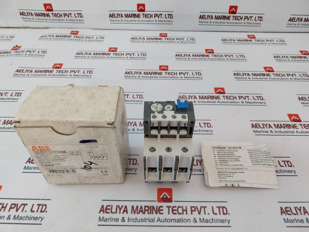 Abb Ta75Du-m Thermal Overload Relay 60-80A