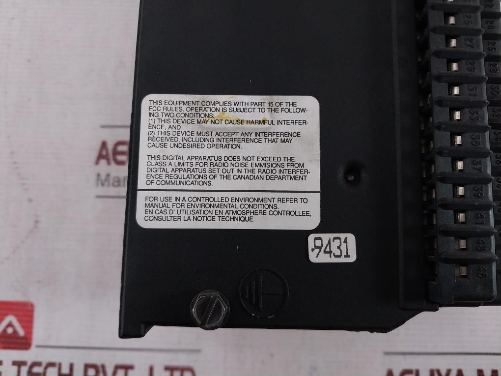 Abb Taylor Mod 300 12/24V Dc Source Input/Output Module 44B716223-006R02