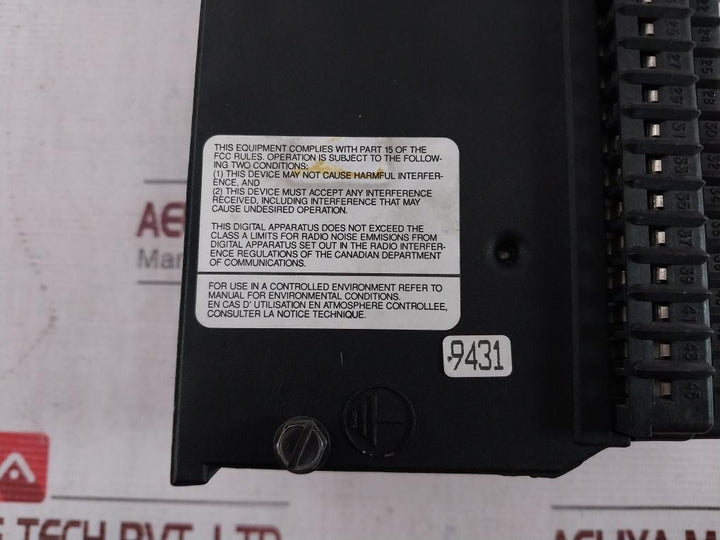 Abb Taylor Mod 300 12/24V Dc Source Input/Output Module 44B716223-006R02