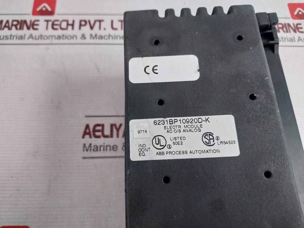 Abb Taylor Mod 300 Analog Terminal I/O Block 6231Bp10920D-k 115V 50/60Hz