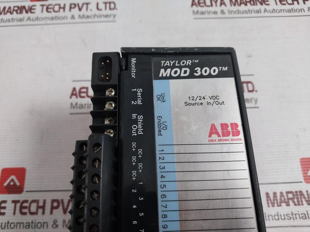 Abb Taylor Mod 300 Plc Module Source I/O 12-24Vdc 6241Bp10411