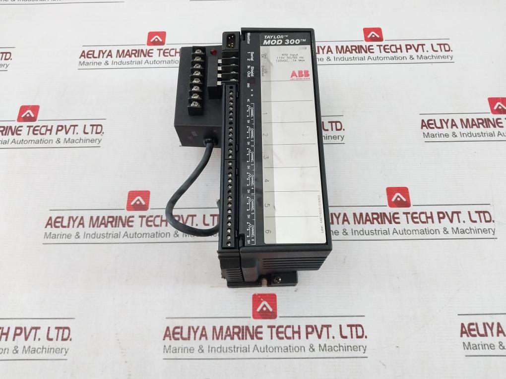 Abb Taylor Mod 300 Rtd Input Module 115V 50/60Hz 44B716223-016R03 24/48 Vdc