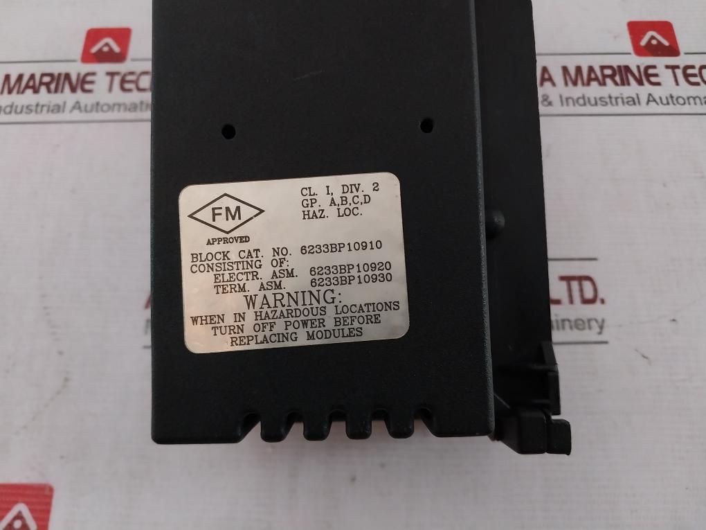 Abb Taylor Mod 300 Rtd Input Module 115V 50/60Hz 44B716223-016R03 24/48 Vdc