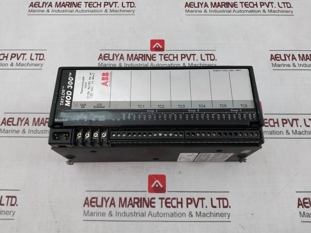 Abb Taylor Mod 300 Thermocouple Input Module 0.1A 6232Bp10720C-k, 6232Bp10730C-k