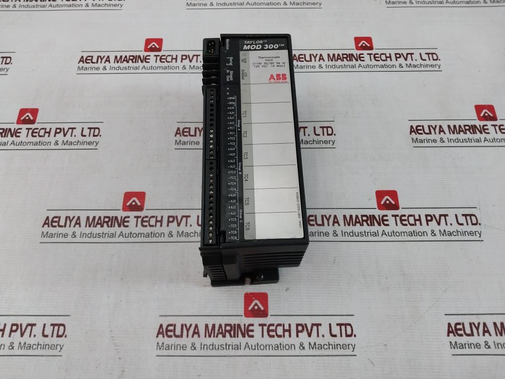 Abb Taylor Mod 300 Thermocouple Input Module 0.1A 6232Bp10720C-k, 6232Bp10730C-k
