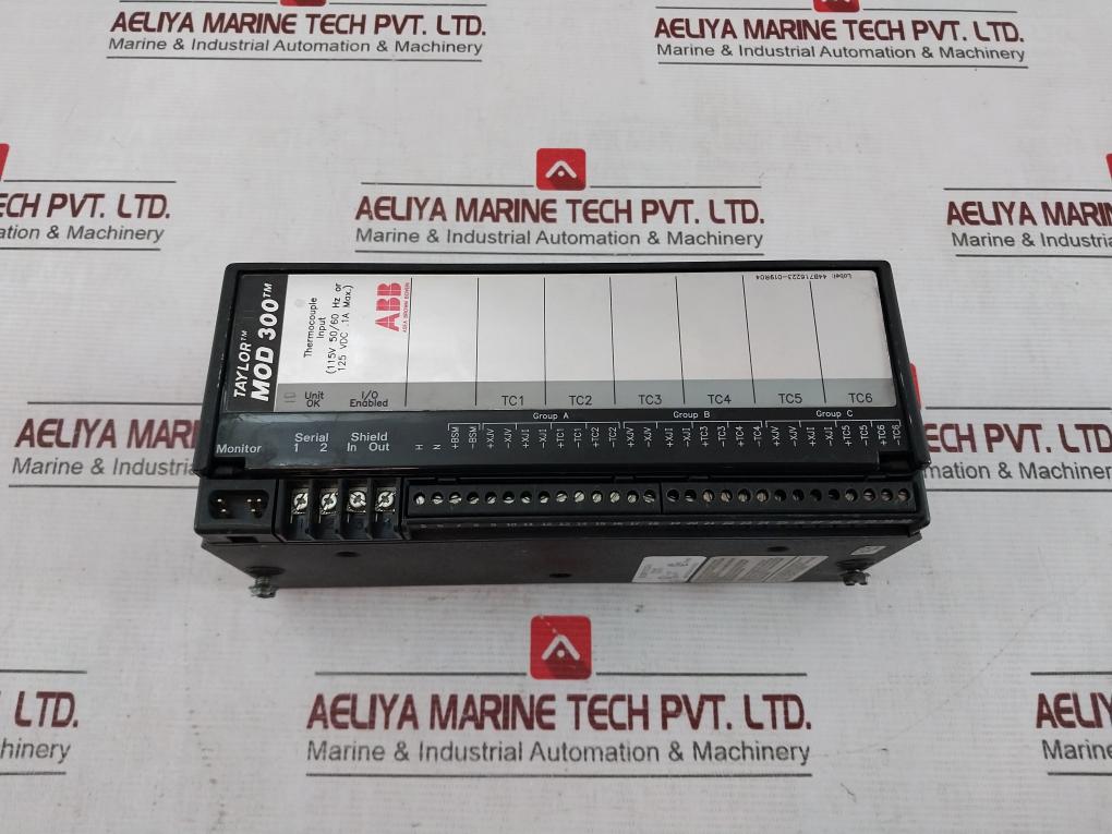 Abb Taylor Mod 300 Thermocouple Input Module 0.1A 6232Bp10720C-k, 6232Bp10730C-k