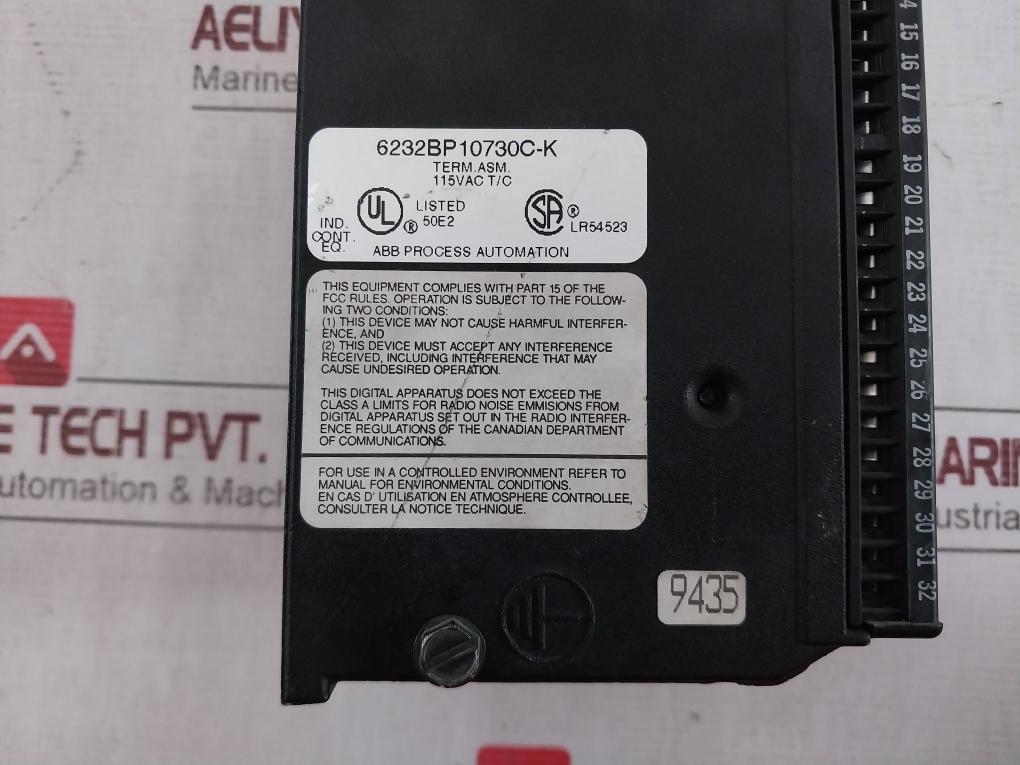 Abb Taylor Mod 300 Thermocouple Input Module 0.1A 6232Bp10720C-k, 6232Bp10730C-k