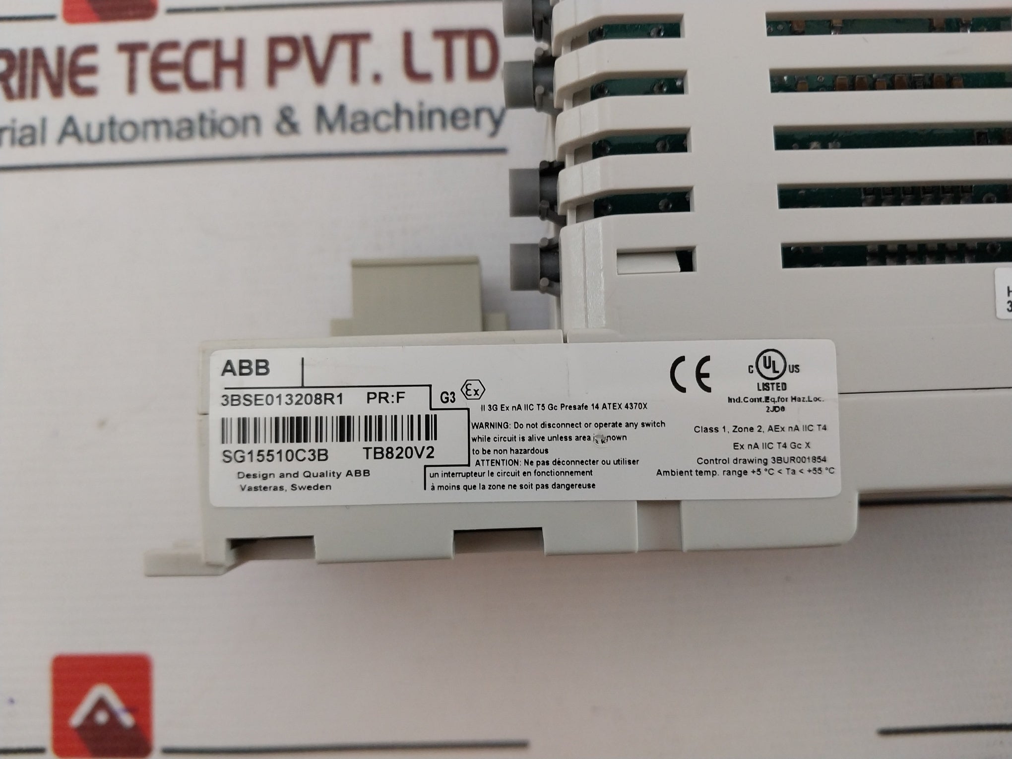 Abb Tb820V2 Cluster Modem 3Bse013208R1 Pr: F