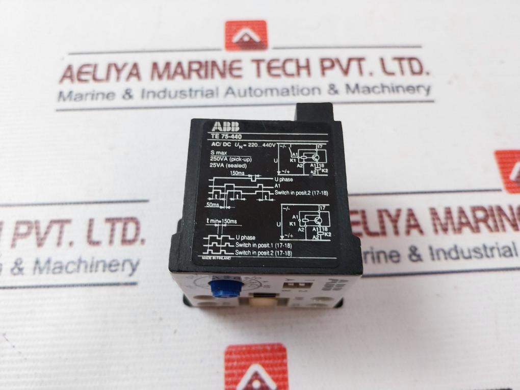 ABB TE Te 75-440 Overload Relay