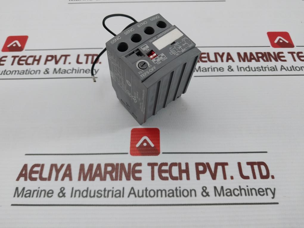Abb Tef5-off Frontal Electronic Timer Module 24-240V