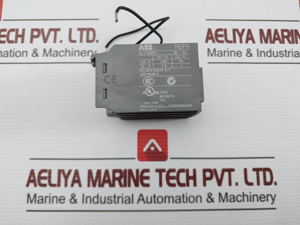 Abb Tef5-off Frontal Electronic Timer Module 24-240V