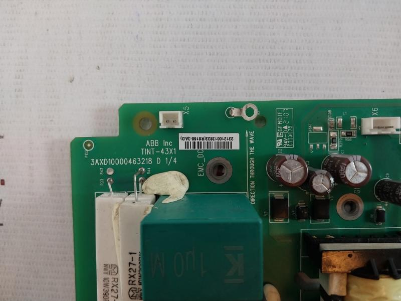 Abb Tint-43X1 Drive Control Board 3Axd10000463218 D 1/4