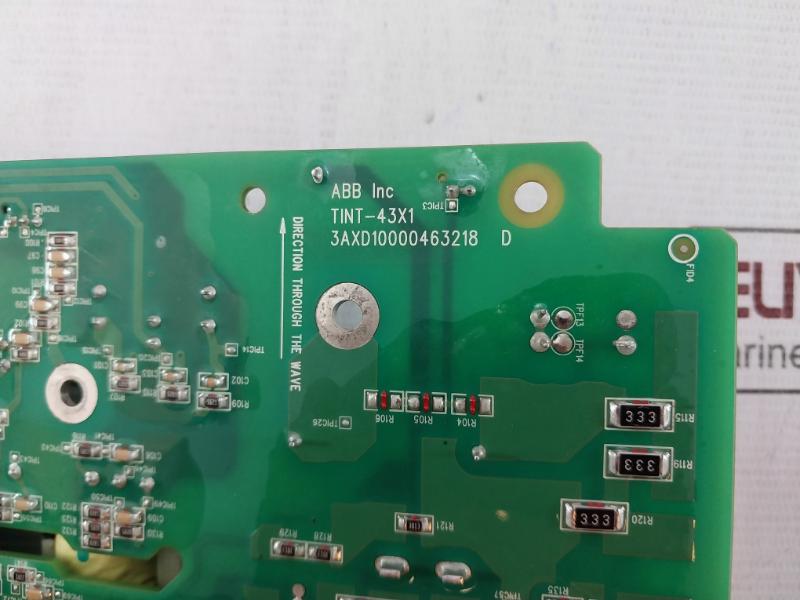 Abb Tint-43X1 Drive Control Board 3Axd10000463218 D 1/4