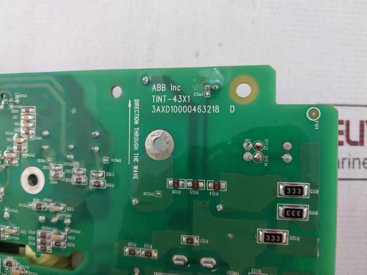 Abb Tint-43X1 Drive Control Board 3Axd10000463218 D 1/4