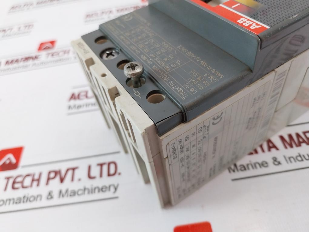 Abb Tmax T1N 160 4-pole Circuit Breaker Fixed W/ Front Terminal