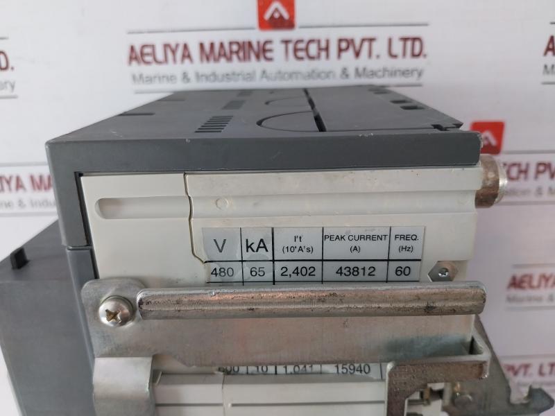 Abb Tmax T5H 400 3 Pole Circuit Breaker, 600V, 240V 150Ka, 480V 65Ka