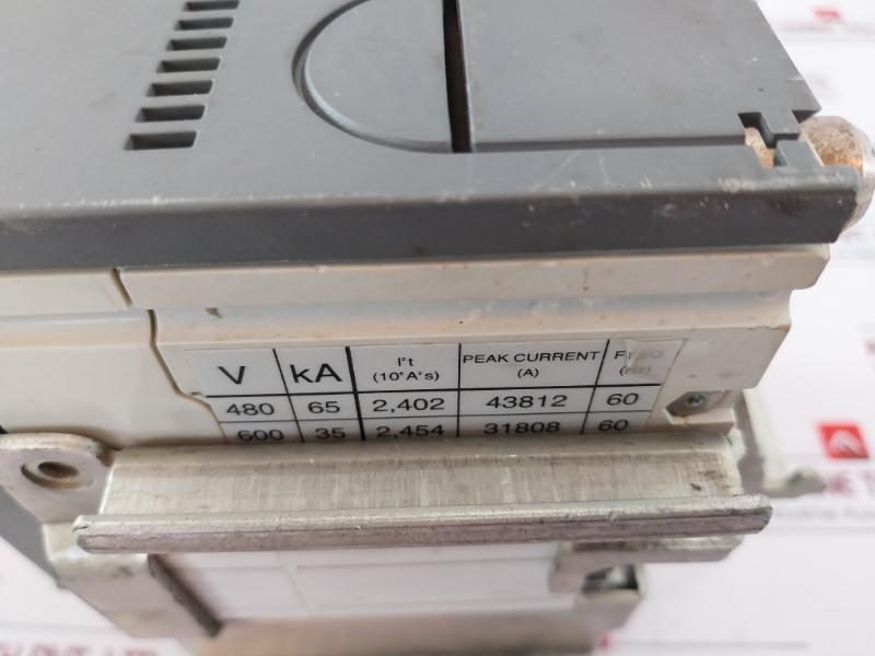 Abb Tmax T5H 400 3 Pole Circuit Breaker, 600V, 240V 150Ka, 480V 65Ka