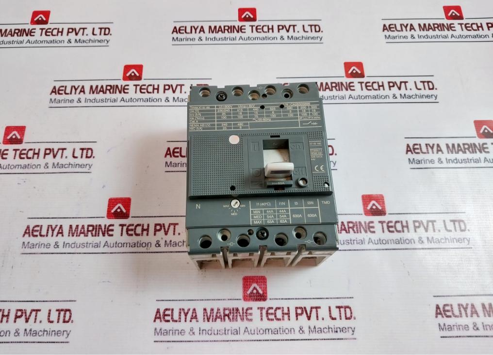 Abb Tmax Xt1b 160 Tmd 16-450 3p F F 3-pole Fixed Circuit Breaker