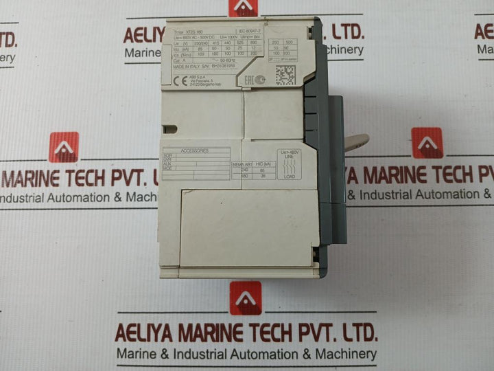 Abb Tmax Xt Moulded Case Circuit Breaker 50-60Hz Xt2S 160