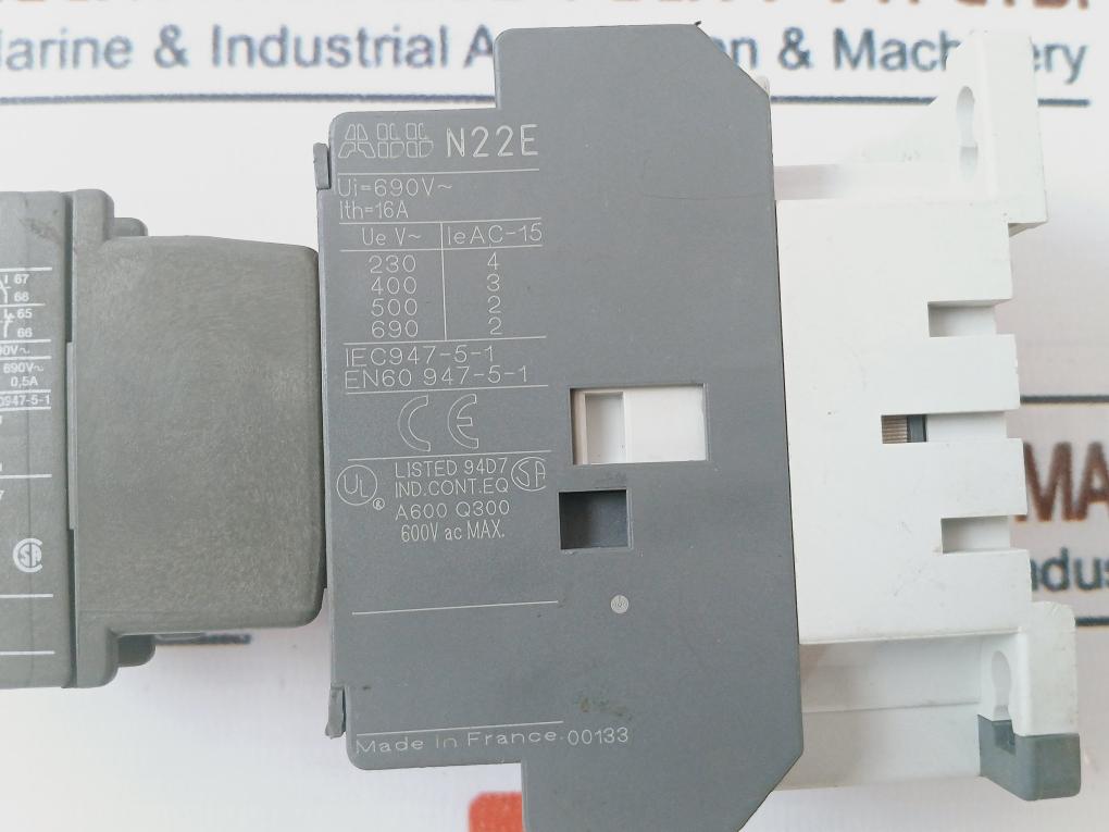 Abb Tp 40Da Contactor Timer 0,1...40S 690V~