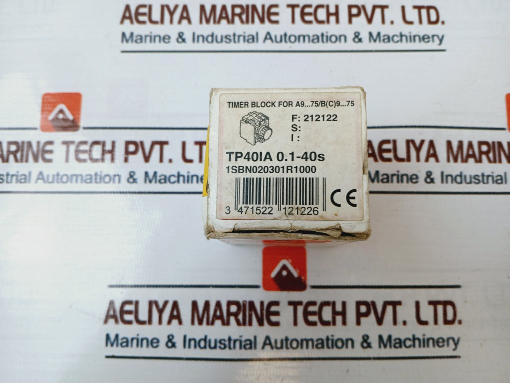 Abb Tp 40Ia Timer Block 0.1…40S, 10A 690V~