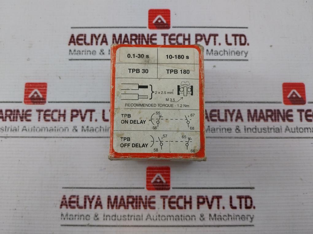 Abb Tpb 180 Pneumatic Timer Block 10A 660V Ac