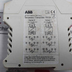 Abb Tr104 Rail Mounted Temperature Transmitter 4-20Ma Tisa-14