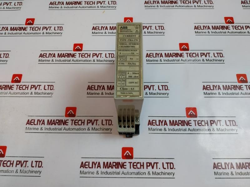 Abb Tra-170 Measuring Transducer 110Vac 500 Ohms 4…20 Ma