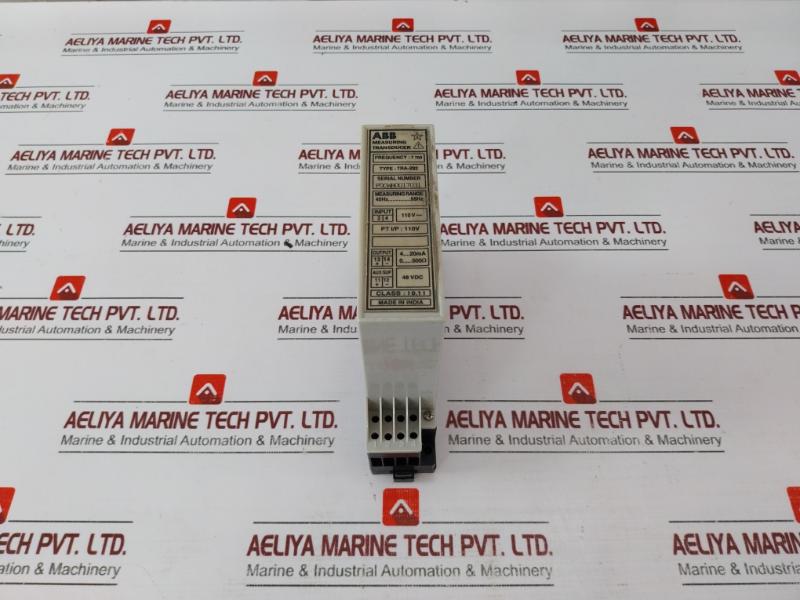 Abb Tra-202 Measuring Transducer T 703 45Hz…55Hz 110V~ 4…20 Ma 0…500?